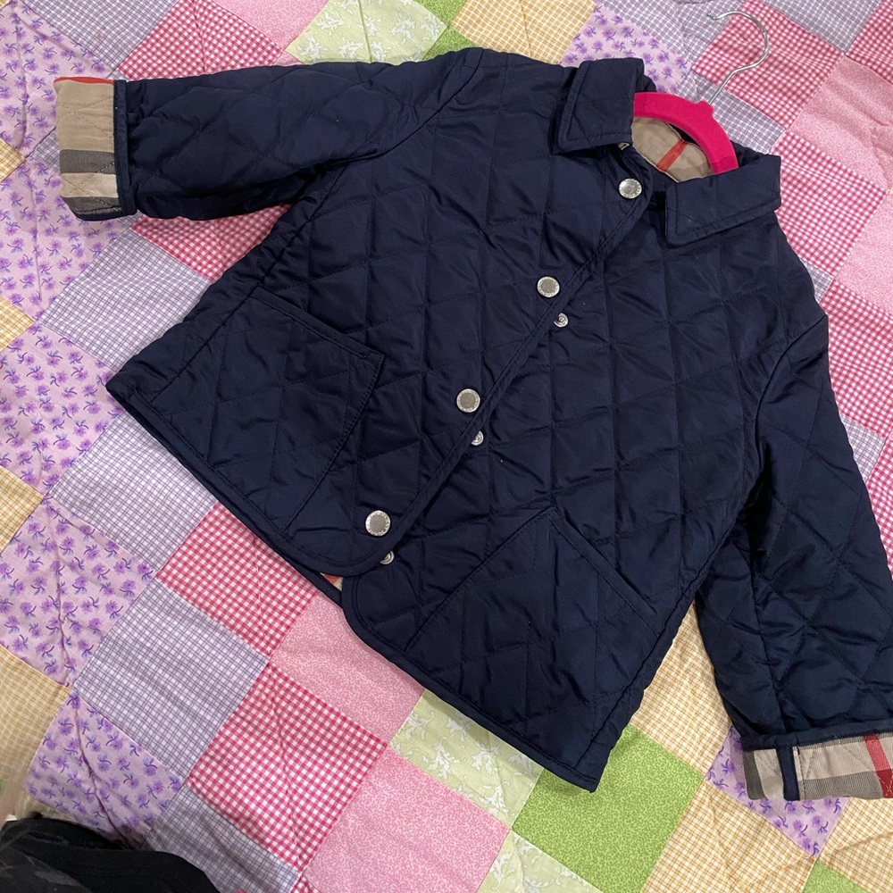Quilted Burberry Kids Jacket